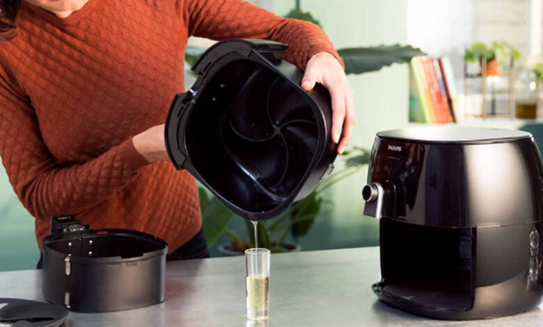 آموزش تصویری طریقه تمیز کردن سرخکن نوتریکوک